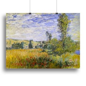Vethueil by monet Canvas Print or Poster (Type: Poster Print, size: 12" x 8" / 30cm x 20cm (approx))